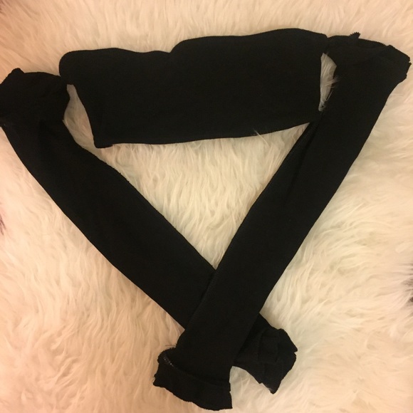 Black Ribbed Bardot Off the Shoulder Cropped Top - Picture 6 of 6